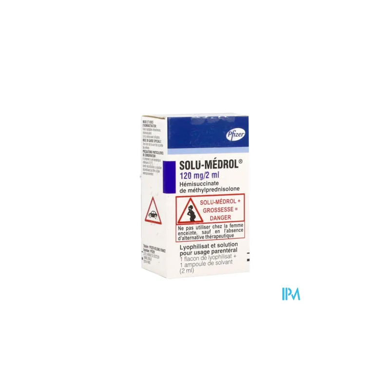 SOLUMEDROL 120MG/2ML PDR+SOL 1