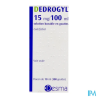 DEDROGYL 15MG/100ML SOL BUV 10ML