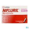 NIFLURIL 400MG SUP ENF SECABLE 8