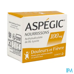 ASPEGIC 100MG NOURRISSON SACHET 20
