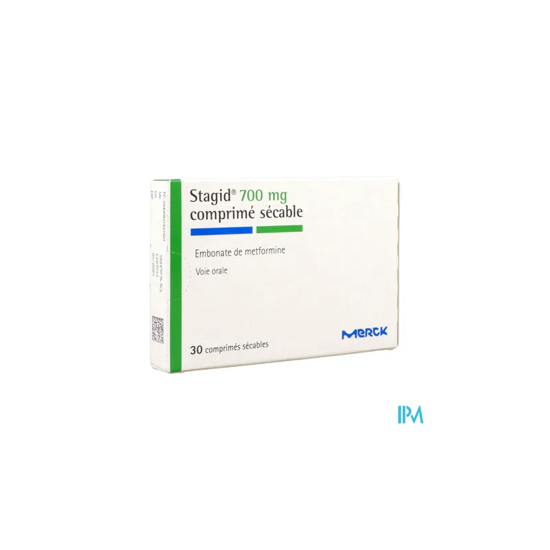 STAGID 700MG CPR SECABLE 30