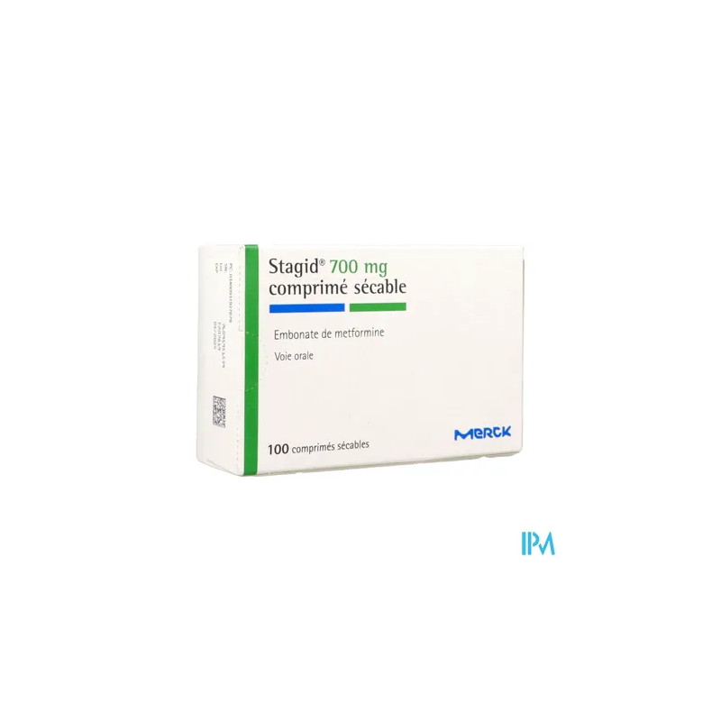 STAGID 700MG CPR SECABLE 100
