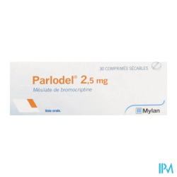 PARLODEL 2,5MG CPR SECABLE 30