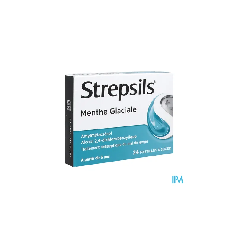 STREPSILS MENTHE GLACIALE PAST 24