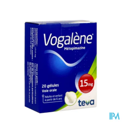 VOGALENE 15MG GELULE 20