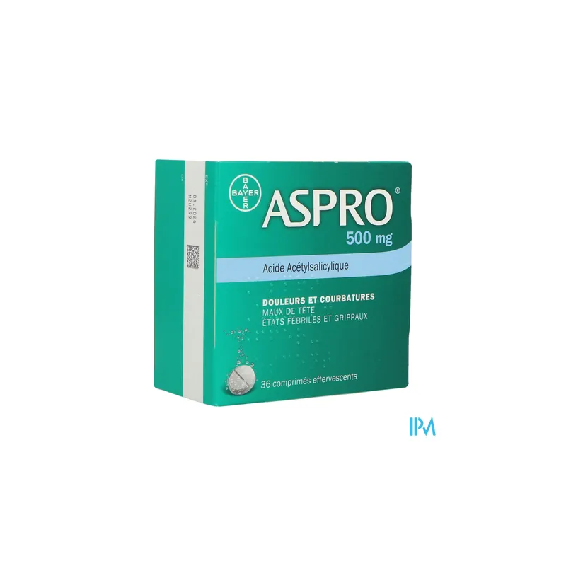 ASPRO 500MG CPR EFF 36