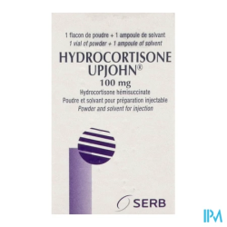 HYDROCORTISONE 100MG UPJOHN IM-IV1