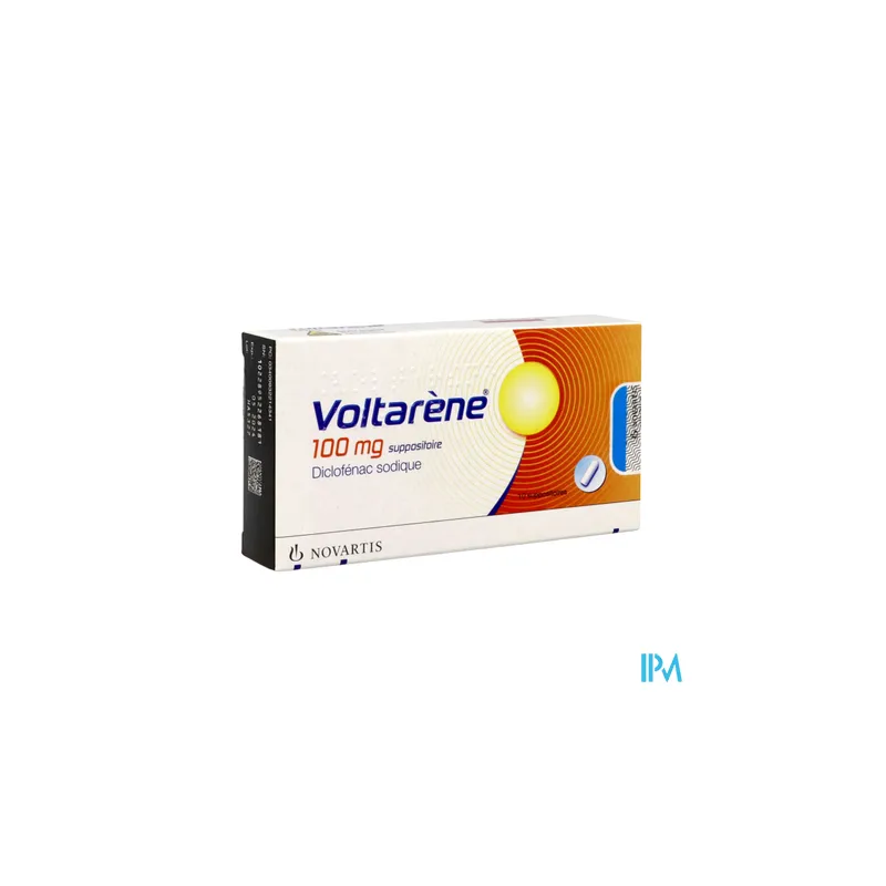 VOLTARENE 100MG SUP 10