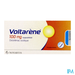 VOLTARENE 100MG SUP 10