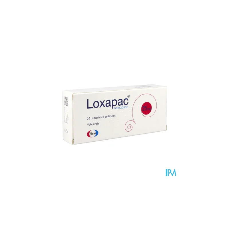 LOXAPAC 25MG CPR 30