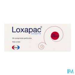 LOXAPAC 25MG CPR 30