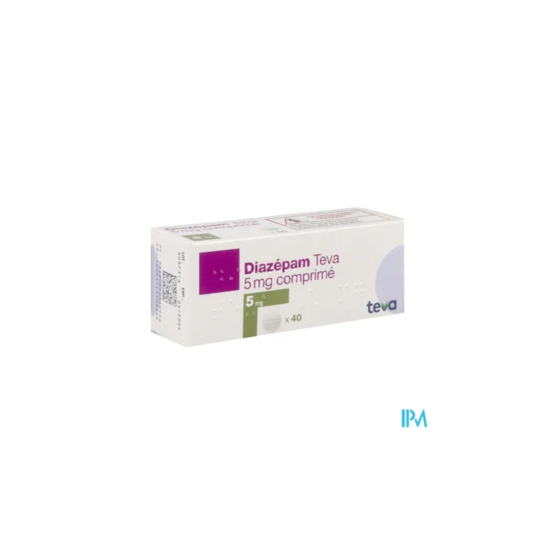 DIAZEPAM 5MG TEVA CPR 40
