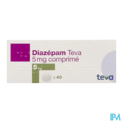 DIAZEPAM 5MG TEVA CPR 40