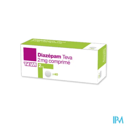 DIAZEPAM 2MG TEVA CPR 40