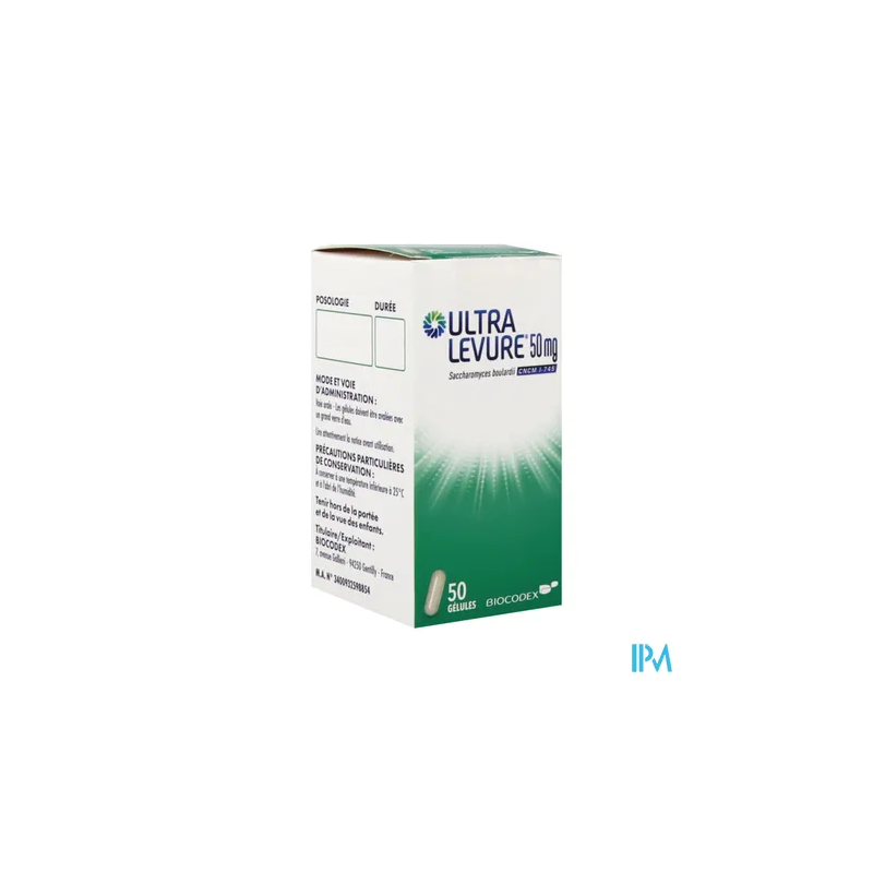 ULTRA LEVURE 50MG GELULE 50