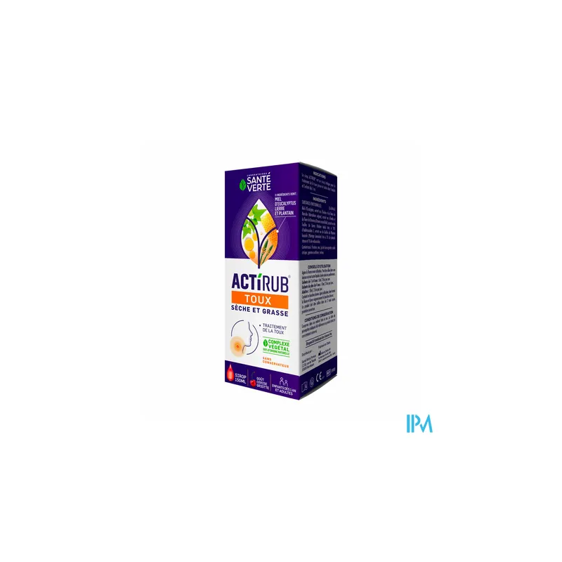 ACTIRUB SANTE VERTE SRP TOUX 150ML