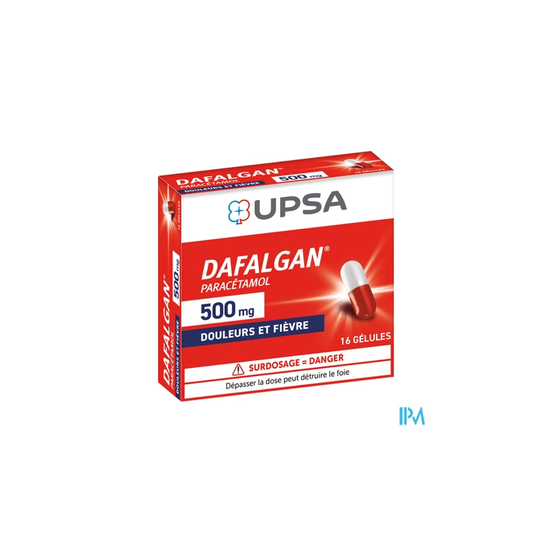 DAFALGAN 500MG GELULE BOITE 16