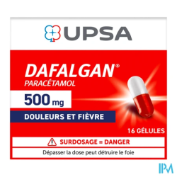 DAFALGAN 500MG GELULE BOITE 16