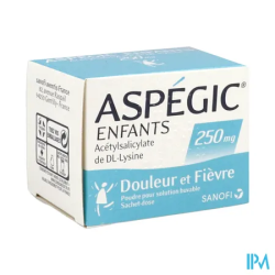 ASPEGIC 250MG ENFANT SACHET 20