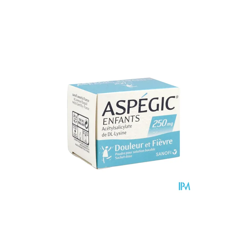ASPEGIC 250MG ENFANT SACHET 20