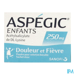 ASPEGIC 250MG ENFANT SACHET 20