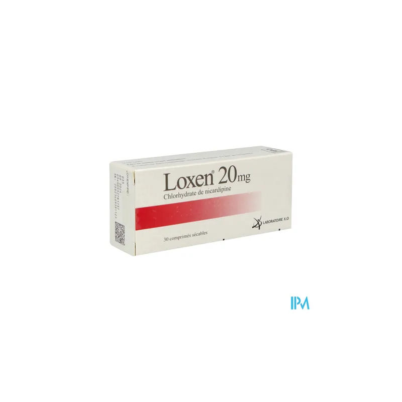 LOXEN 20MG CPR SECABLE 30