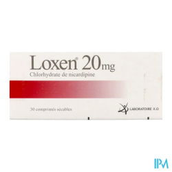 LOXEN 20MG CPR SECABLE 30