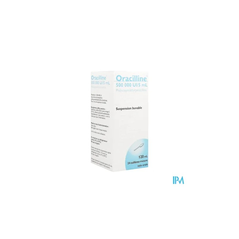 ORACILLINE 500 000UI SUSP BUV120ML