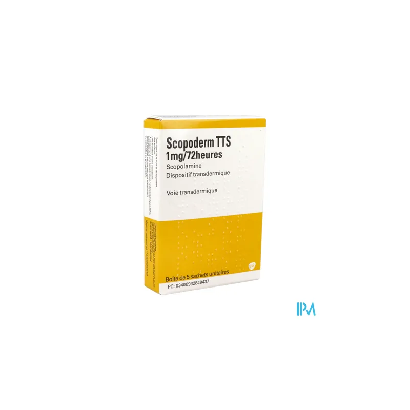 SCOPODERM 1MG/72H TTS D/TRANSD 5