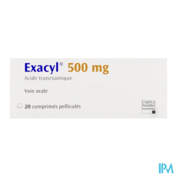 EXACYL 500MG CPR 20