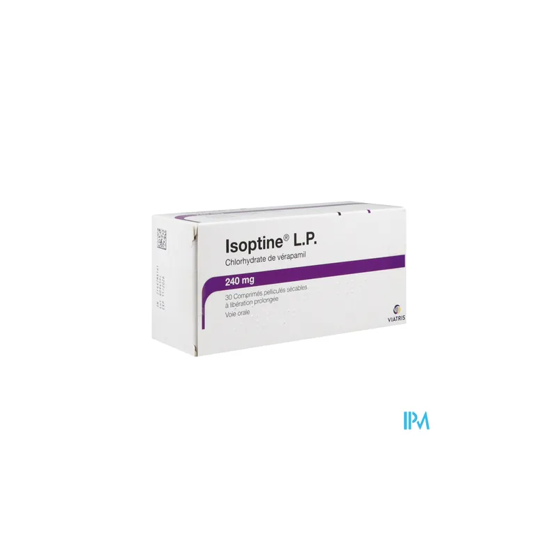 ISOPTINE LP 240MG CPR SECABLE 30