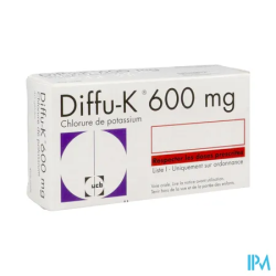 DIFFU-K 600MG GELULE 40