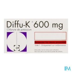 DIFFU-K 600MG GELULE 40