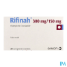 RIFINAH 300MG/150MG CPR 30