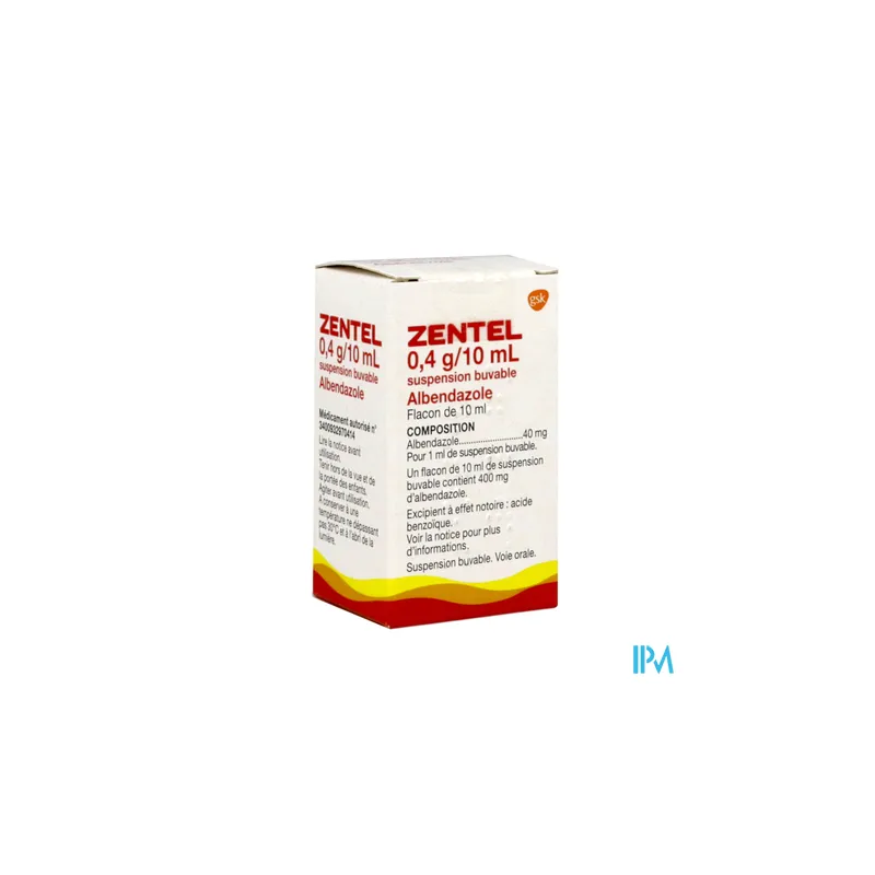 ZENTEL 0,4G/10ML SUSP BUV 10ML