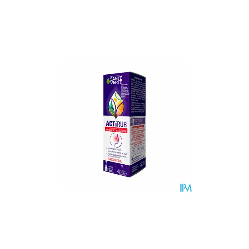 ACTIRUB SANTE VERTE SPR NAS 20ML
