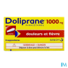 DOLIPRANE 1 000MG AD SUP 8