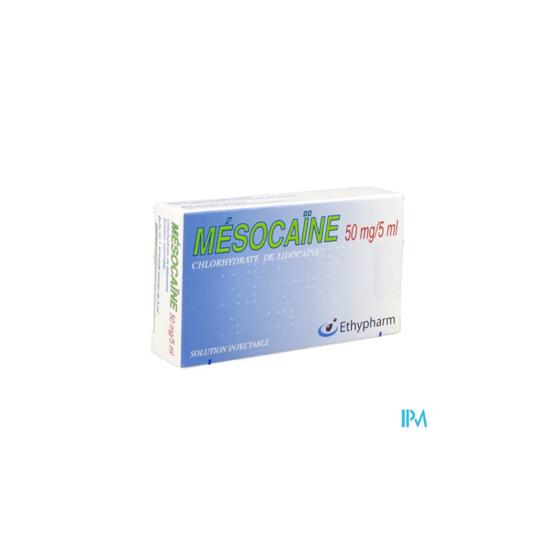 MESOCAINE 10MG/ML AMP 5ML 1