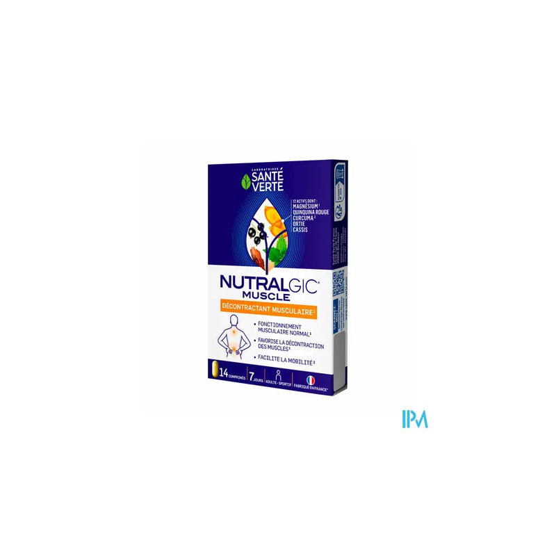 NUTRALGIC MUSCLE SANTE VERTE CPR14