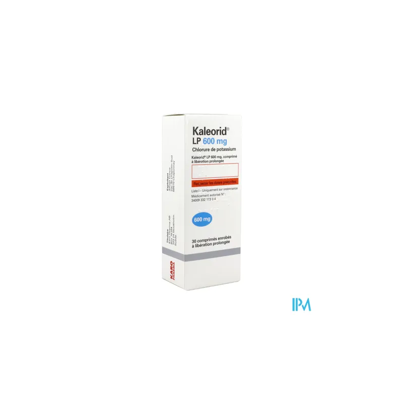 KALEORID LP 600MG CPR 30