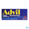 ADVIL 200MG CPR 30
