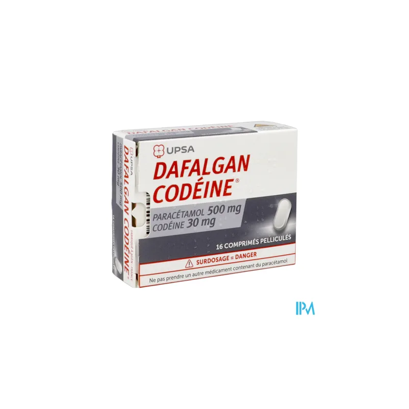 DAFALGAN CODEINE 500MG/30MG CPR 16