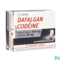 DAFALGAN CODEINE 500MG/30MG CPR 16