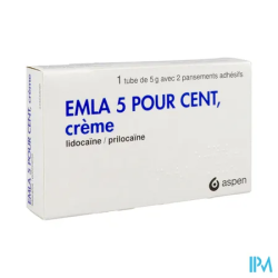 EMLA 5% CR TUB 5G + 2 PANS