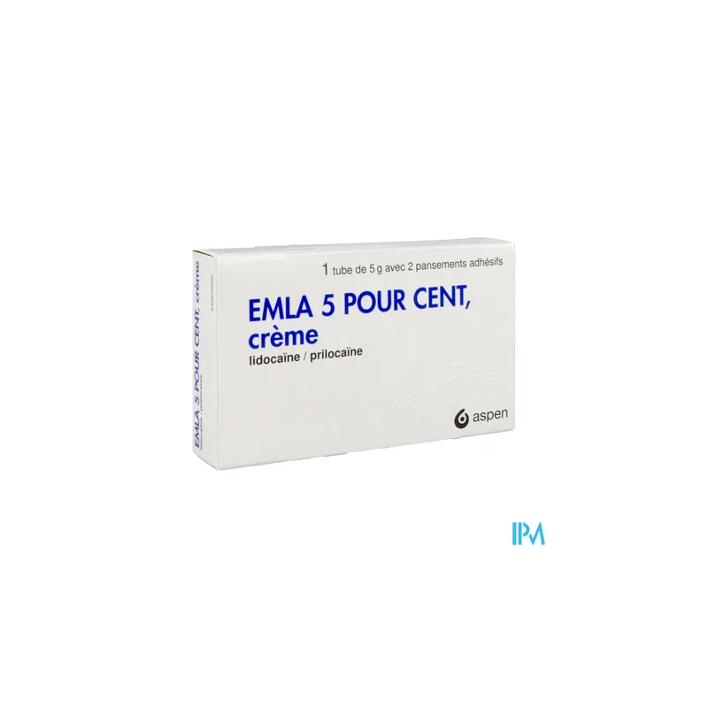 EMLA 5% CR TUB 5G + 2 PANS