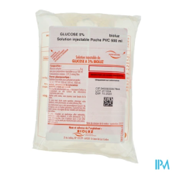 GLUCOSE 5% BIOLUZ POCHE 500ML X 1