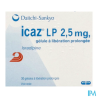 ICAZ LP 2,5MG GELULE 30