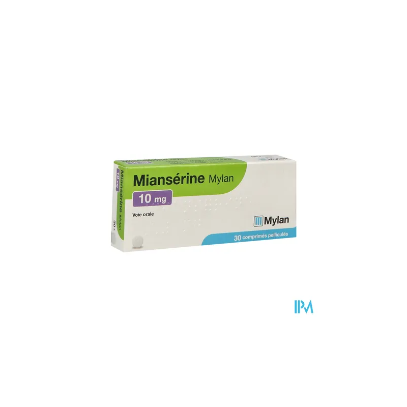 MIANSERINE 10MG VIATRIS CPR 30