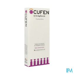 OCUFEN 0,12MG/0,4ML COL UNIDOSE 20