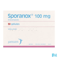 SPORANOX 100MG GELULE 30